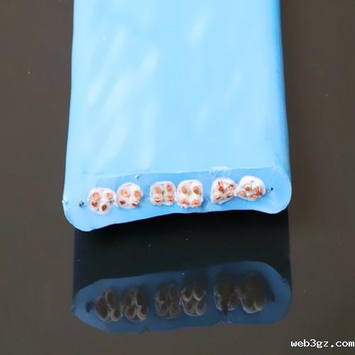 YFFBG行车扁电缆钢丝加强型
